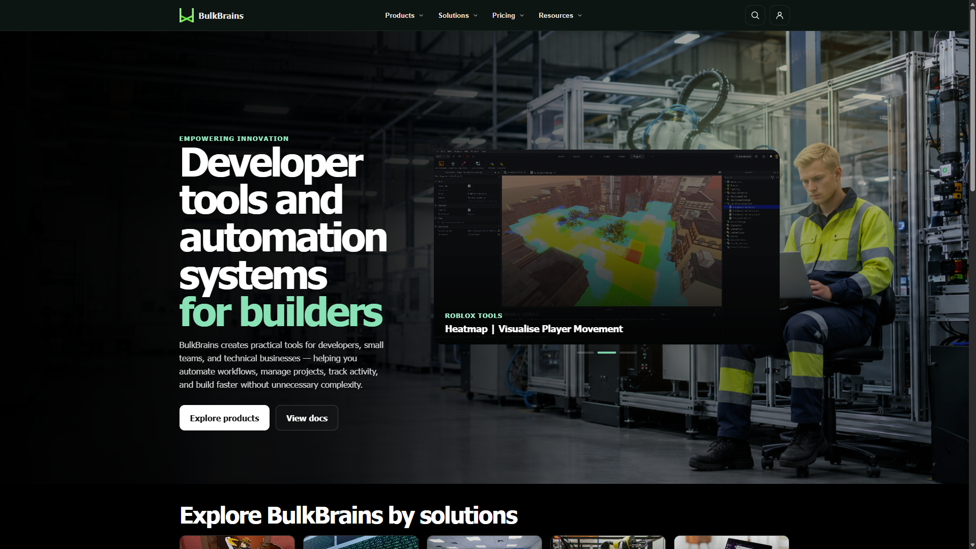 New BulkBrains.com SvelteKit rewrite preview